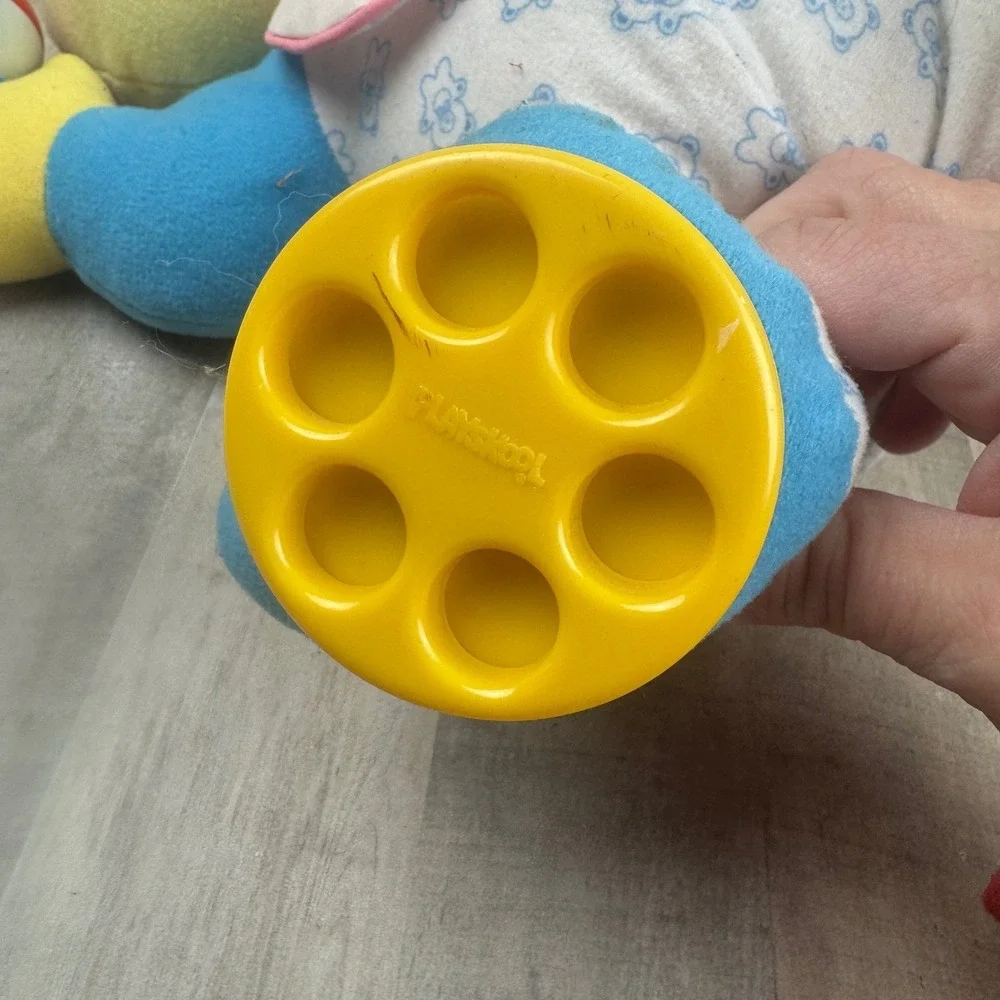 Vintage Big Bird Sesame Street Playskool Busy Bird Activity Sensor Toy Plush